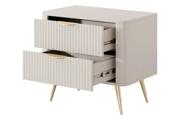 Forba Sängbord 64 cm - Svart - Möbler - Bord & matgrupper - Avlastningsbord - Sängbord & nattduksbord