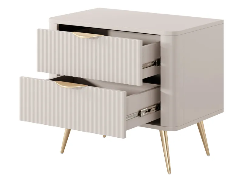 Forba Sängbord 64 cm - vit - Möbler - Bord & matgrupper - Avlastningsbord - Sängbord & nattduksbord