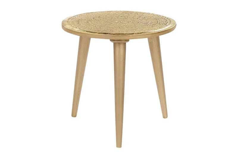 Frederica Satsbord 46 cm - Guld - Möbler - Bord & matgrupper - Avlastningsbord - Satsbord