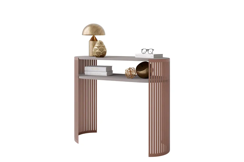 Friend Konsollbord 100 cm, Rosa/Grå