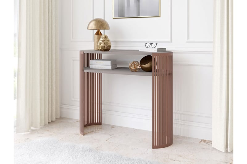 Friend Konsollbord 100 cm - Rosa/Grå - Möbler - Bord & matgrupper - Avlastningsbord - Hallbord