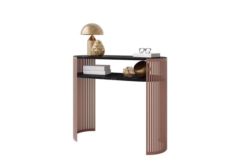 Friend Konsollbord 100 cm - Rosa/Svart - Möbler - Bord & matgrupper - Avlastningsbord - Hallbord