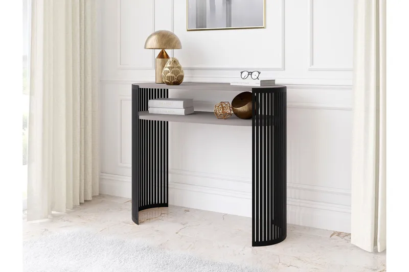 Friend Konsollbord 100 cm - Svart/Beige - Möbler - Bord & matgrupper - Avlastningsbord - Hallbord