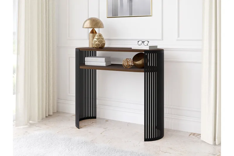 Friend Konsollbord 100 cm - Svart/Brun - Möbler - Bord & matgrupper - Avlastningsbord - Hallbord