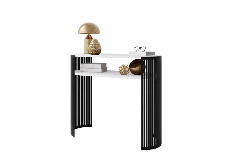 Friend Konsollbord 100 cm, Vit/Svart