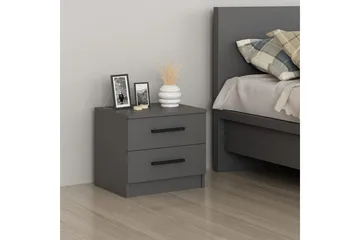 Fruitland Sängbord 50 cm - Antracit - Möbler - Bord & matgrupper - Avlastningsbord - Sängbord & nattduksbord