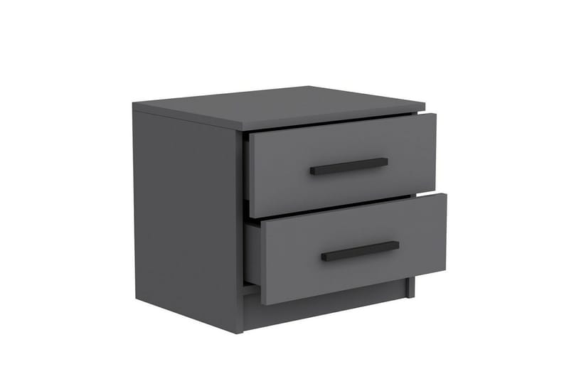 Fruitland Sängbord 50 cm - Antracit - Möbler - Bord & matgrupper - Avlastningsbord - Sängbord & nattduksbord
