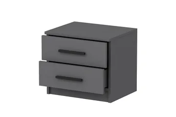 Fruitland Sängbord 50 cm - Antracit - Möbler - Bord & matgrupper - Avlastningsbord - Sängbord & nattduksbord