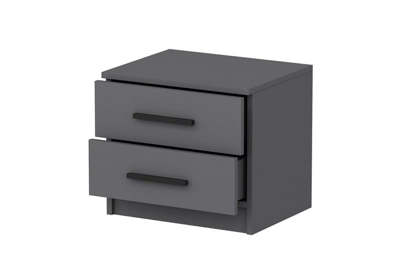 Fruitland Sängbord 50 cm - Antracit - Möbler - Bord & matgrupper - Avlastningsbord - Sängbord & nattduksbord