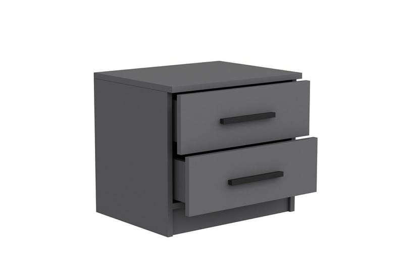 Fruitland Sängbord 50 cm - Antracit - Möbler - Bord & matgrupper - Avlastningsbord - Sängbord & nattduksbord