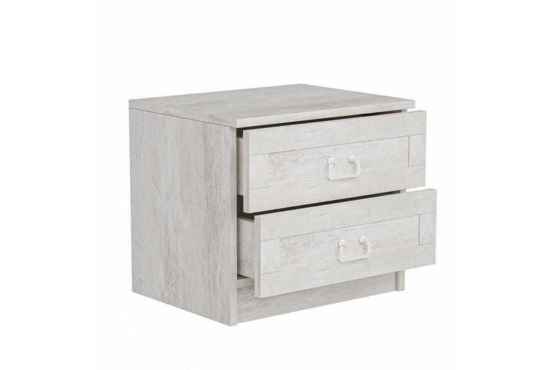 Fruitland Sängbord 54 cm - Vit - Möbler - Bord & matgrupper - Avlastningsbord - Sängbord & nattduksbord