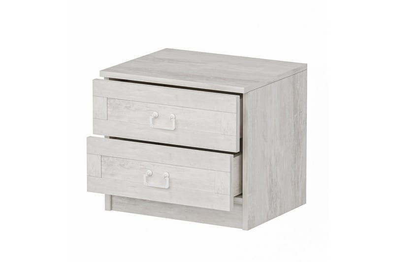 Fruitland Sängbord 54 cm - Vit - Möbler - Bord & matgrupper - Avlastningsbord - Sängbord & nattduksbord