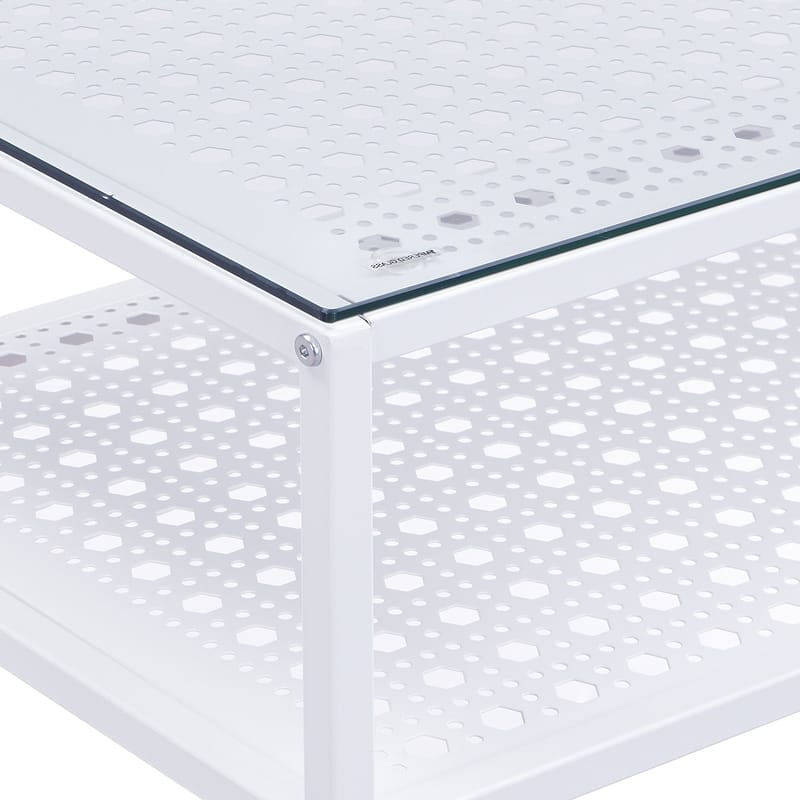 Galuna Konsolbord 80 cm - Transparent och vit - Möbler - Bord & matgrupper - Avlastningsbord - Hallbord