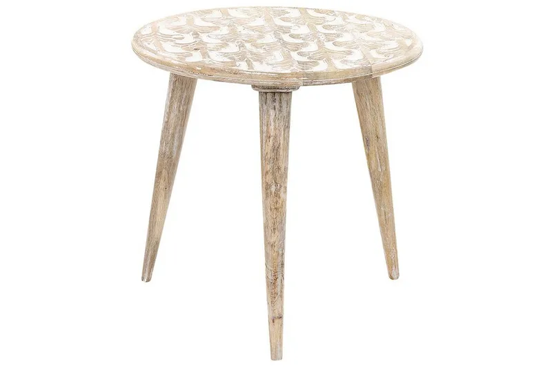 Gazelle Satsbord 46 cm - Ljust trä/Vit - Möbler - Bord & matgrupper - Avlastningsbord - Satsbord