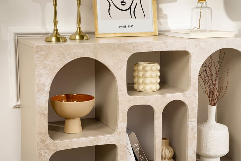 Giana Konsollbord 120 cm - Travertine/Sandsten - Möbler - Bord & matgrupper - Avlastningsbord - Hallbord