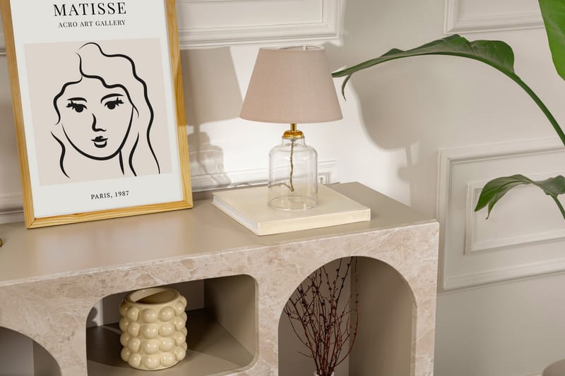 Giana Konsollbord 120 cm - Travertine/Sandsten - Möbler - Bord & matgrupper - Avlastningsbord - Hallbord