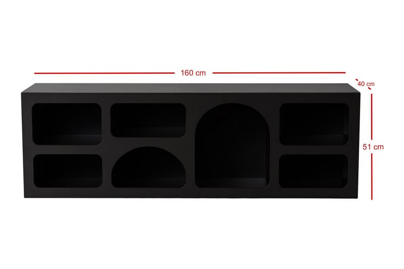 Giana Konsollbord 160 cm - Svart - Möbler - Bord & matgrupper - Avlastningsbord - Hallbord
