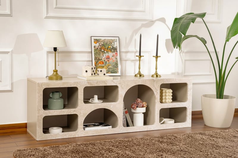 Giana Konsollbord 160 cm - Travertine/Sandsten - Möbler - Bord & matgrupper - Avlastningsbord - Hallbord