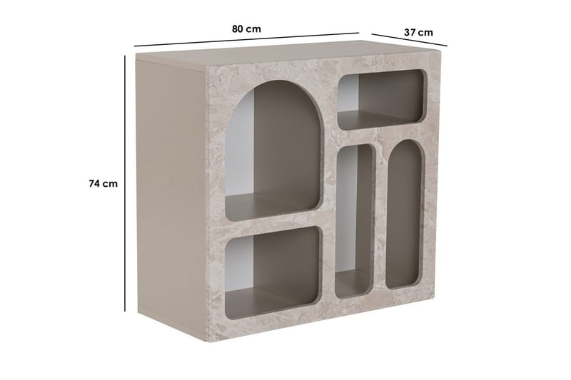 Giana Konsollbord 80 cm - Travertine/Sandsten - Möbler - Bord & matgrupper - Avlastningsbord - Hallbord