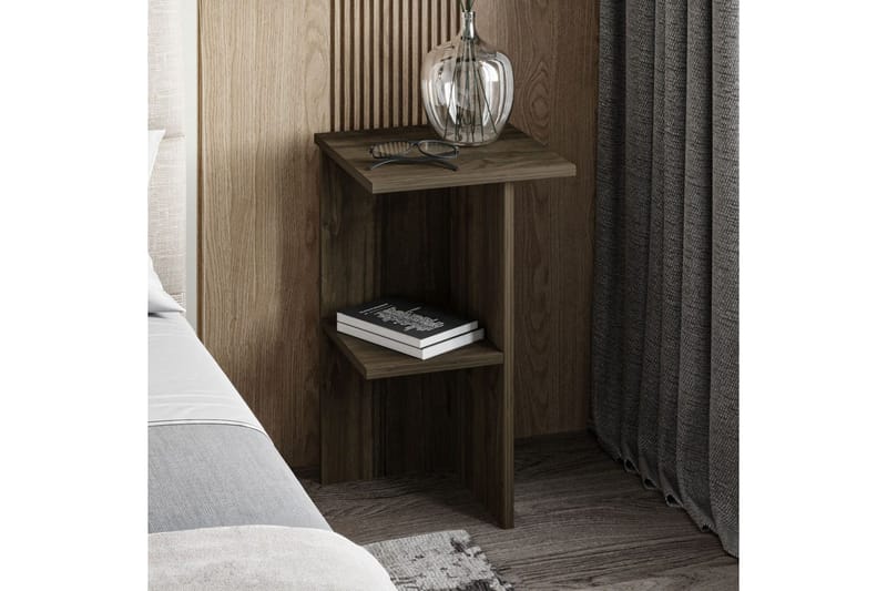 Gwyneth Sängbord 36 cm - Brun - Möbler - Bord & matgrupper - Avlastningsbord - Sängbord & nattduksbord