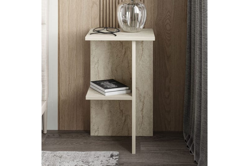 Gwyneth Sängbord 36 cm - Grå - Möbler - Bord & matgrupper - Avlastningsbord - Sängbord & nattduksbord