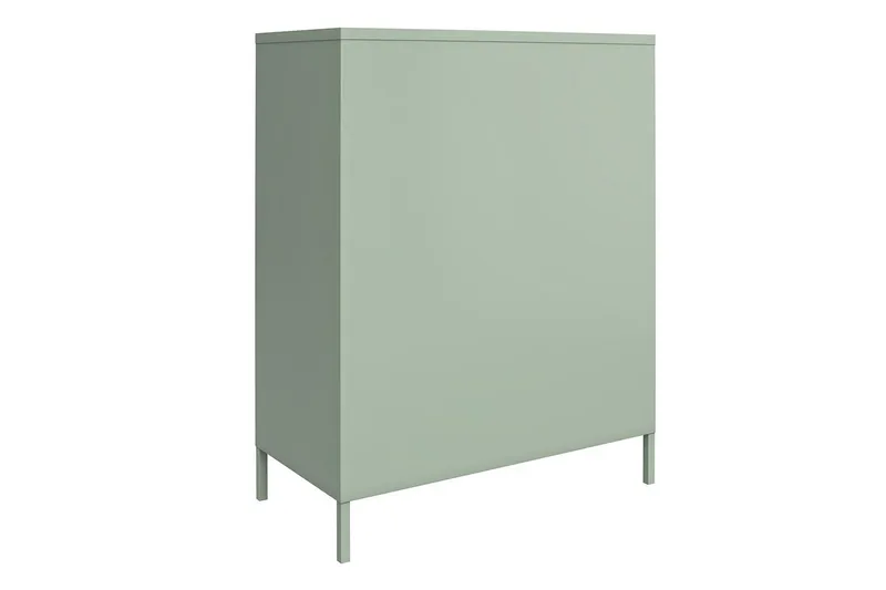 Högskåp Mission District 40x80x102 cm, Blekt Grön - 40x80x102 cm, Blekt Grön - Förvaring - Skåp - Förvaringsskåp