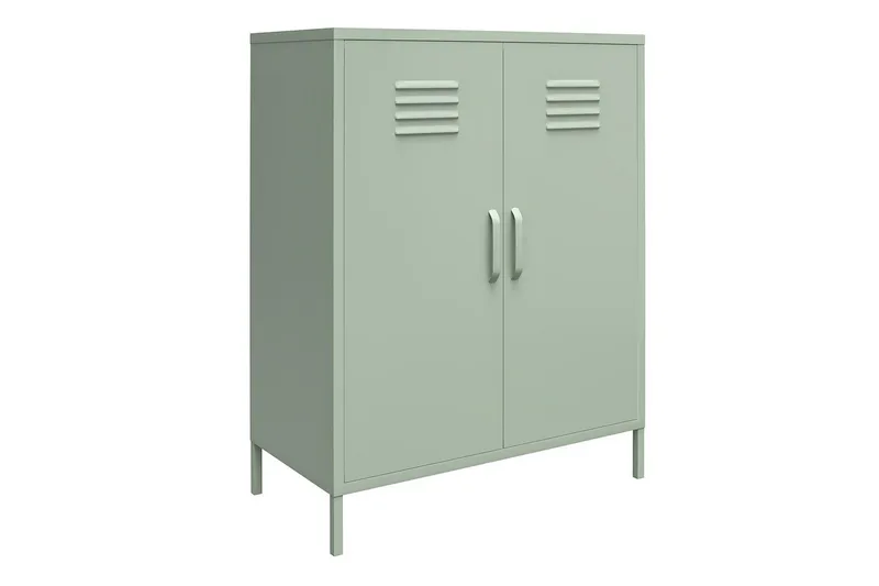 Högskåp Mission District 40x80x102 cm, Blekt Grön - 40x80x102 cm, Blekt Grön - Möbler - Bord & matgrupper - Avlastningsbord - Hallbord