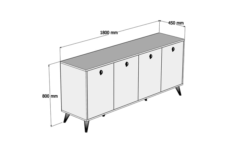 Athodna Konsollbord 180 cm - Möbler - Bord & matgrupper - Avlastningsbord - Hallbord