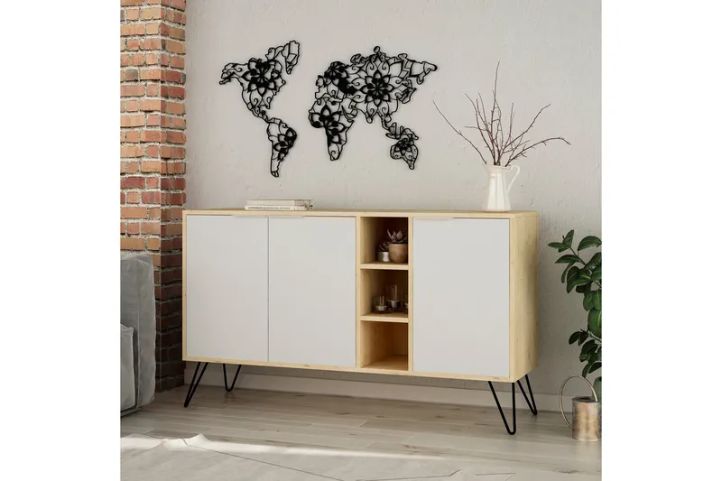 Fanthyttan Konsolbord - Brun/Vit - Möbler - Bord & matgrupper - Avlastningsbord - Hallbord