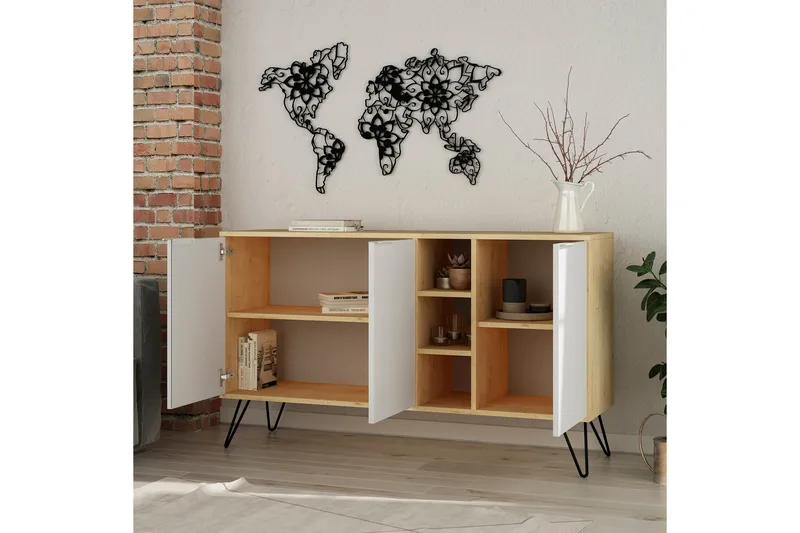 Fanthyttan Konsolbord - Brun/Vit - Möbler - Bord & matgrupper - Avlastningsbord - Hallbord