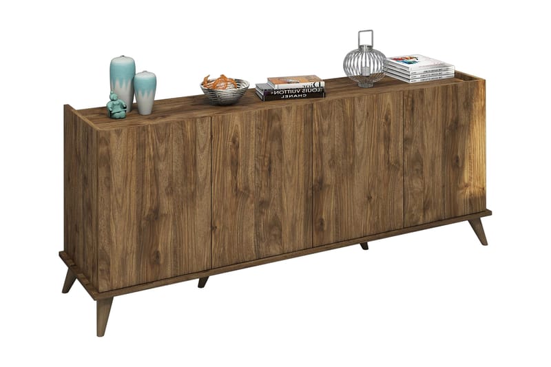 Konsollbord NO_BRAND Challur Konsollbord 180 cm Mörkbrun, undefined