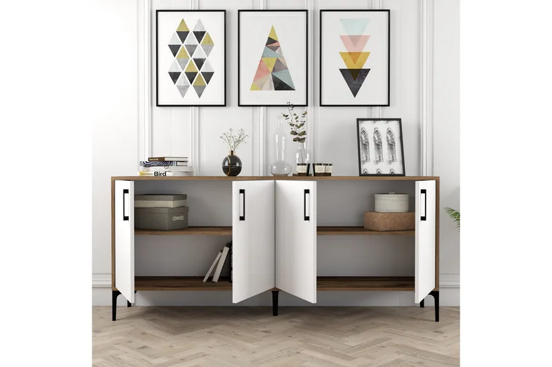 Levents Avlastningsbord 180 cm - Valnöt - Möbler - Bord & matgrupper - Avlastningsbord - Hallbord