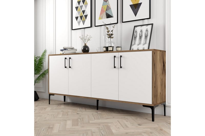 Levents Avlastningsbord 180 cm - Valnöt - Möbler - Bord & matgrupper - Avlastningsbord - Hallbord