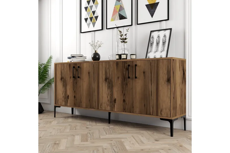 Levents Avlastningsbord 180 cm - Valnöt - Möbler - Bord & matgrupper - Avlastningsbord - Hallbord