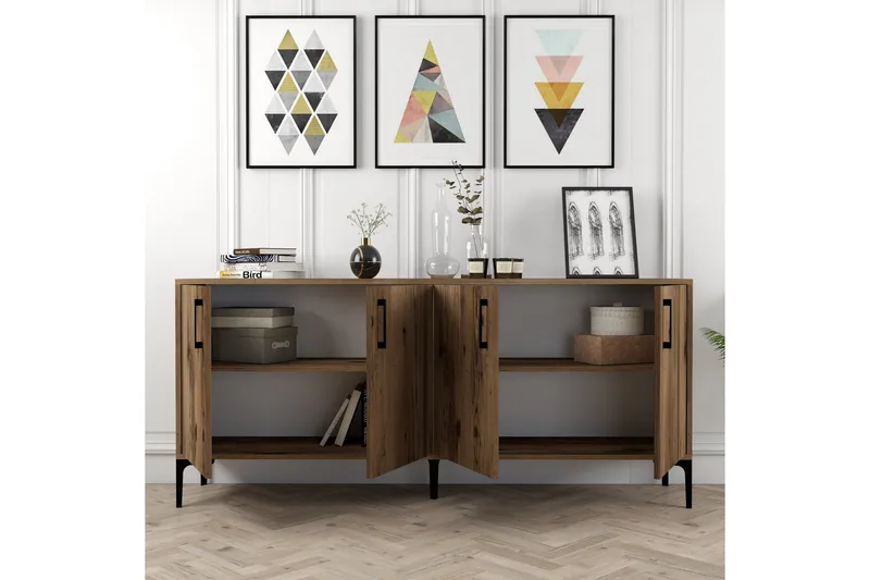 Levents Avlastningsbord 180 cm - Valnöt - Möbler - Bord & matgrupper - Avlastningsbord - Hallbord