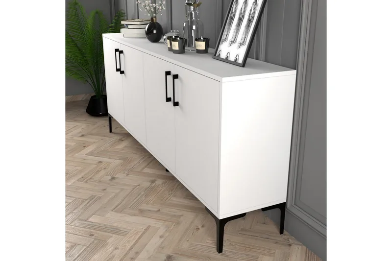 Levents Avlastningsbord 180 cm - Vit - Möbler - Bord & matgrupper - Avlastningsbord - Hallbord