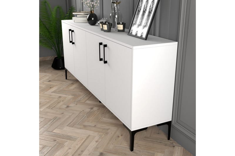 Levents Avlastningsbord 180 cm - Vit - Möbler - Bord & matgrupper - Avlastningsbord - Hallbord