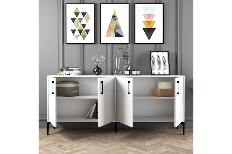 Levents Avlastningsbord 180 cm - Vit - Möbler - Bord & matgrupper - Avlastningsbord - Hallbord