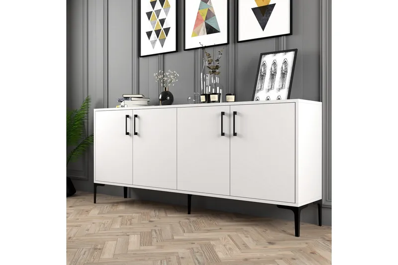 Levents Avlastningsbord 180 cm - Vit - Möbler - Bord & matgrupper - Avlastningsbord - Hallbord