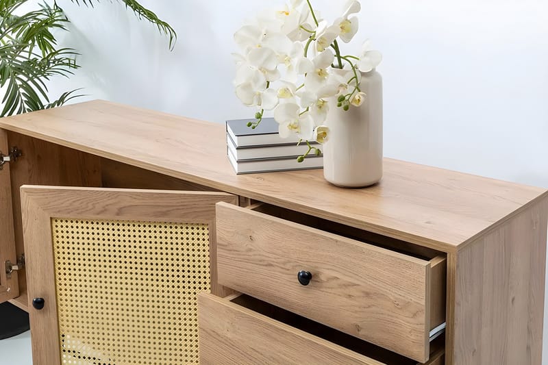 Makwana Konsollbord 160 cm - Natural - Förvaring - Förvaringsmöbler - Sideboard & skänk