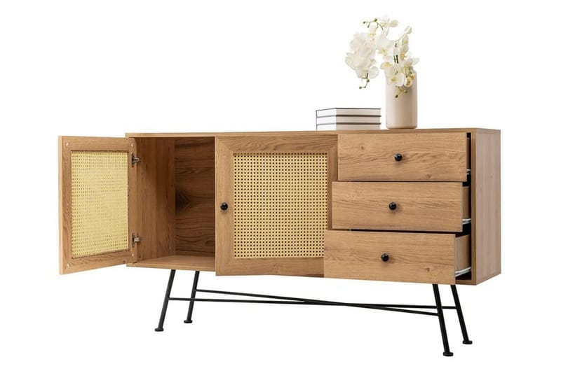 Makwana Konsollbord 160 cm - Natural - Förvaring - Förvaringsmöbler - Sideboard & skänk