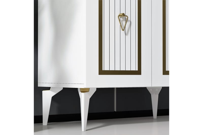 Nandy Konsollbord 75 cm - Guld/Vit - Möbler - Bord & matgrupper - Avlastningsbord - Hallbord