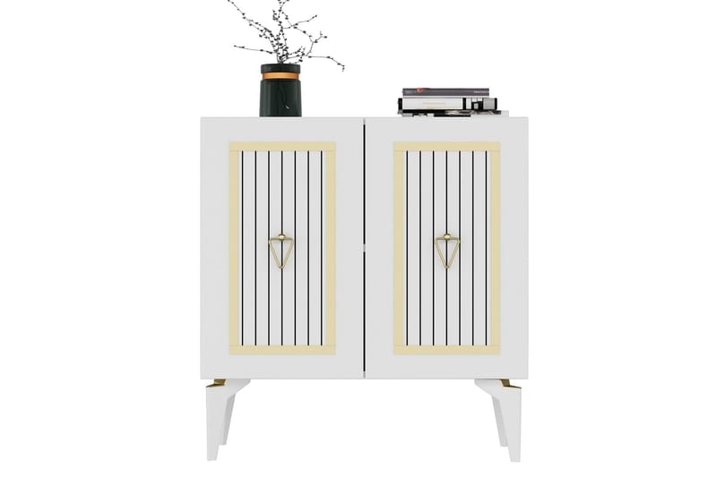 Nandy Konsollbord 75 cm - Guld/Vit - Möbler - Bord & matgrupper - Avlastningsbord - Hallbord