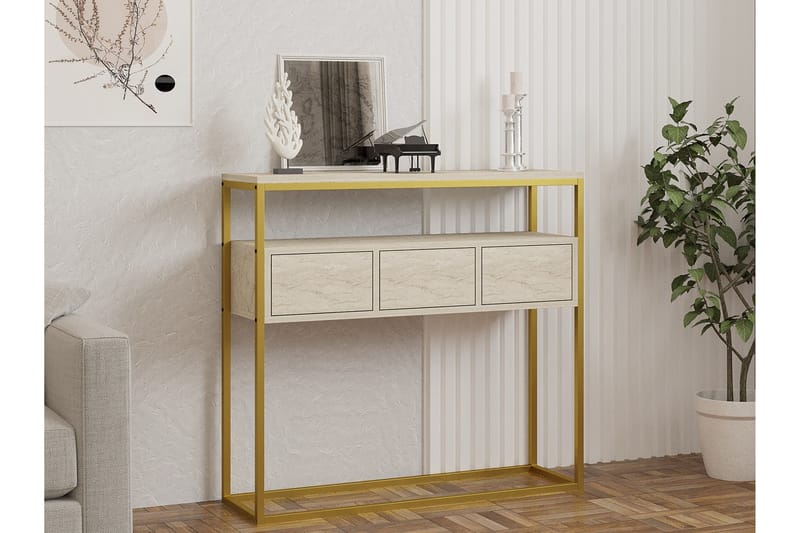 Ham Konsollbord 90 cm - Beige - Möbler - Bord & matgrupper - Avlastningsbord - Hallbord