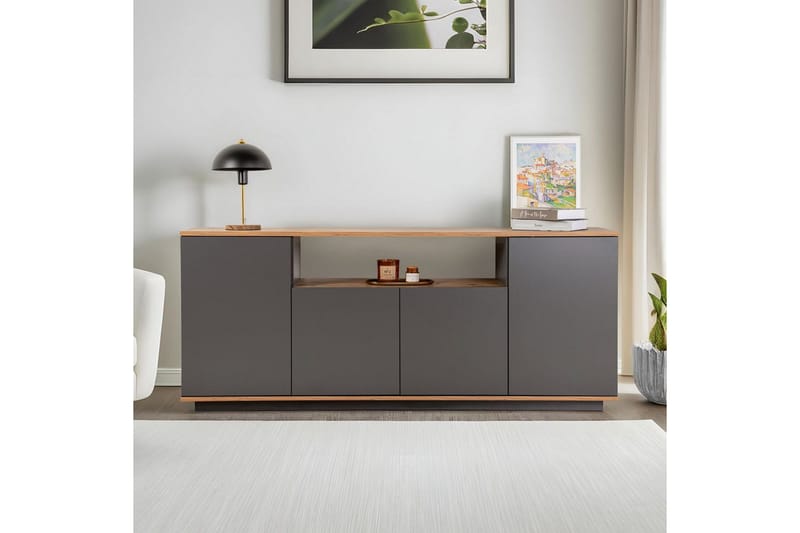 Hano Konsollbord 180 cm - Natur/Antracit - Möbler - Bord & matgrupper - Avlastningsbord - Hallbord