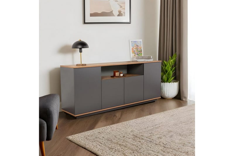 Hano Konsollbord 180 cm - Natur/Antracit - Möbler - Bord & matgrupper - Avlastningsbord - Hallbord