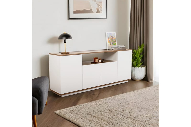 Hano Konsollbord 180 cm - Natur/Vit - Möbler - Bord & matgrupper - Avlastningsbord - Hallbord