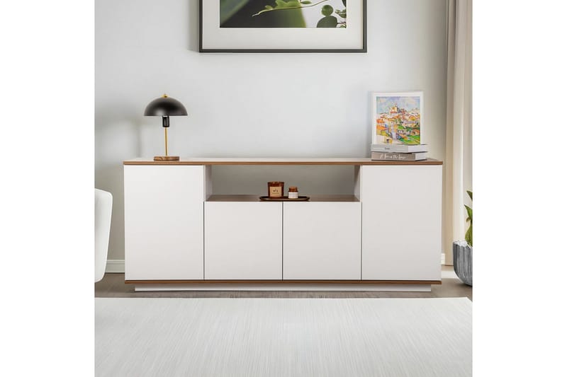 Hano Konsollbord 180 cm - Natur/Vit - Möbler - Bord & matgrupper - Avlastningsbord - Hallbord