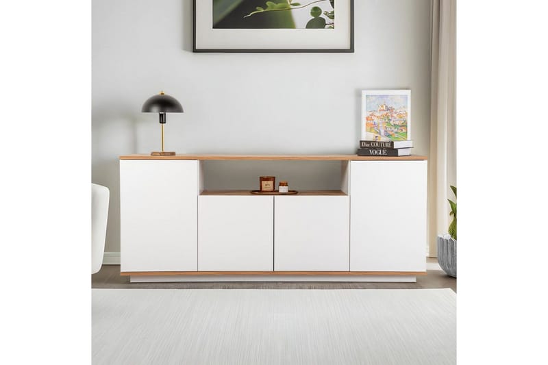Hano Konsollbord 180 cm - Natur/Vit - Möbler - Bord & matgrupper - Avlastningsbord - Hallbord