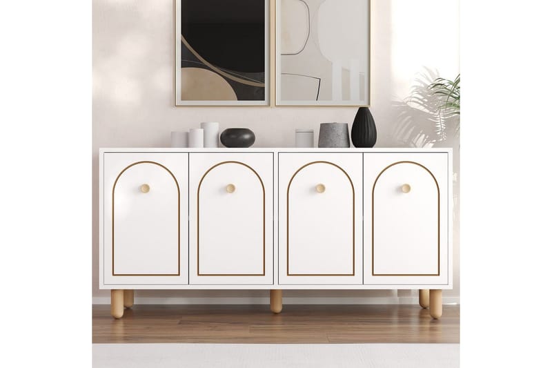 Hearst Konsollbord 150 cm - Vit - Möbler - Bord & matgrupper - Avlastningsbord - Hallbord